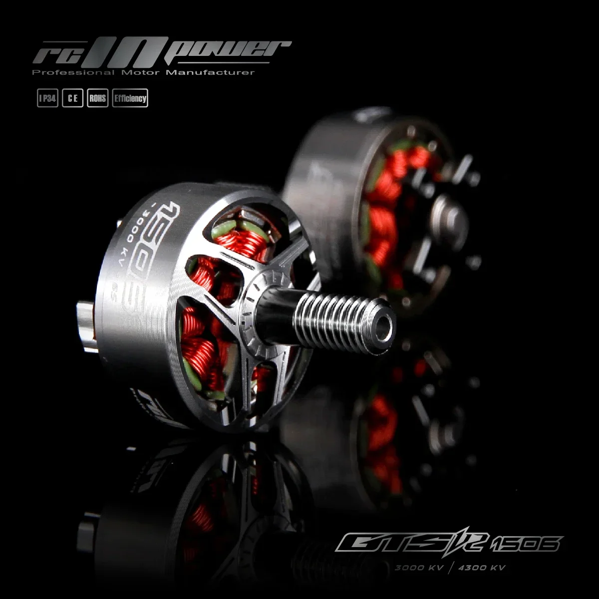Walksnail Avatar Hd Goggles X - RCINPOWER GTS V2 1506 มอเตอร์ไร้แปรง 4300KV