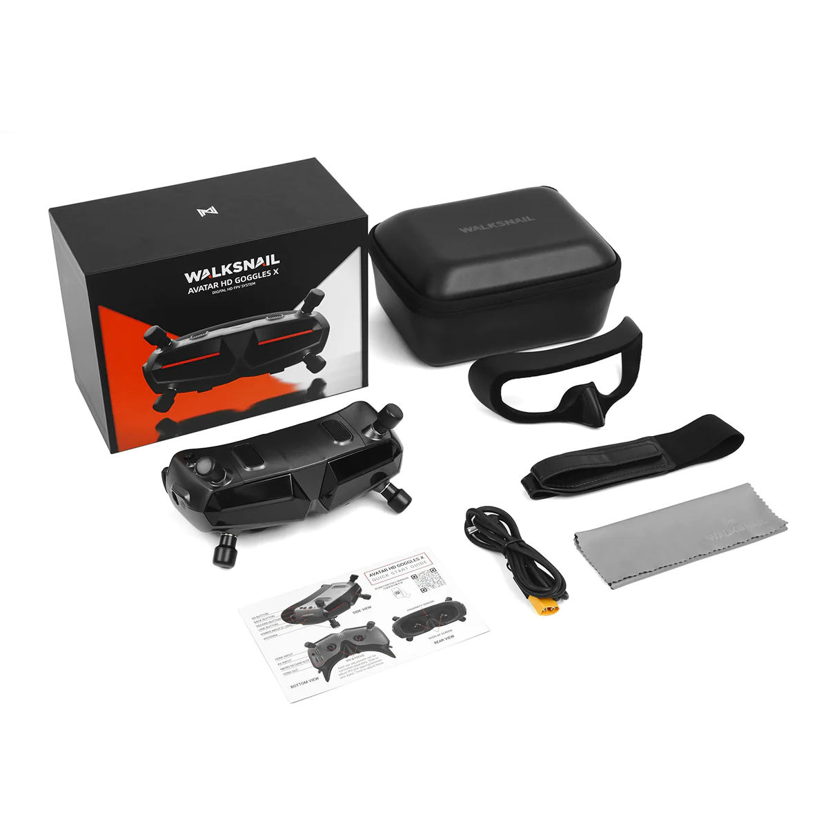 Walksnail Avatar Hd Goggles X - แว่นตา CADDX FPV Walksnail Avatar HD