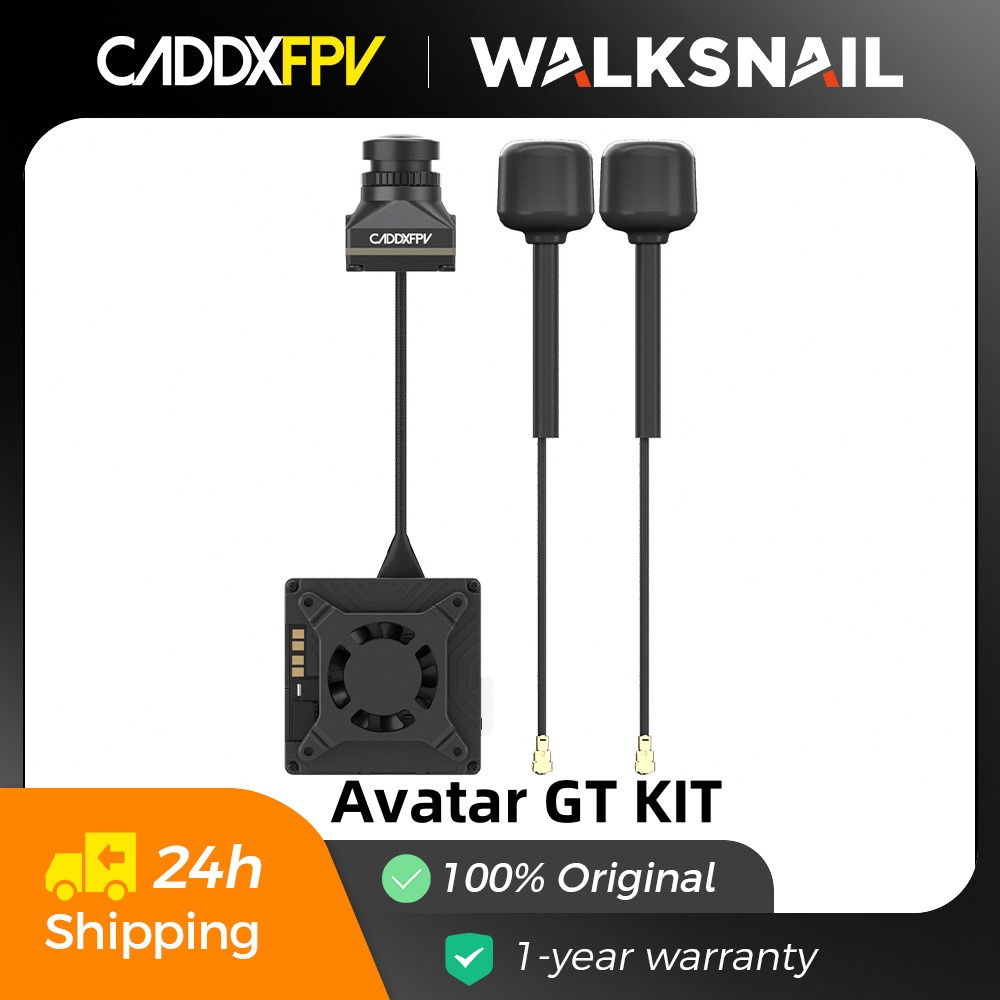 Walksnail Avatar Gt Kit 2W Vtx - ชุด CaddxFPV Walksnail Avatar GT อย่างเดียว,