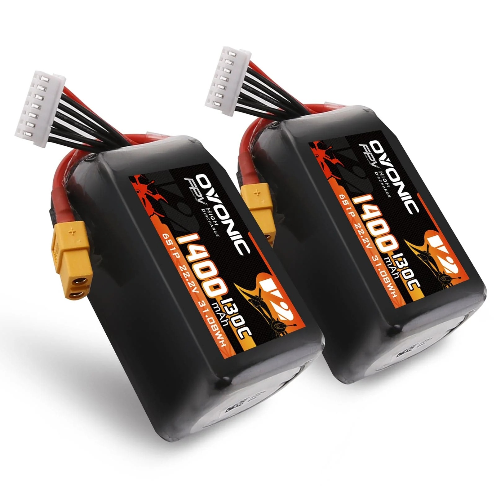 Walksnail Avatar Hd Goggles X - แบตเตอรี่ Ovonic 6S LiPo 22.2V 1400mAh