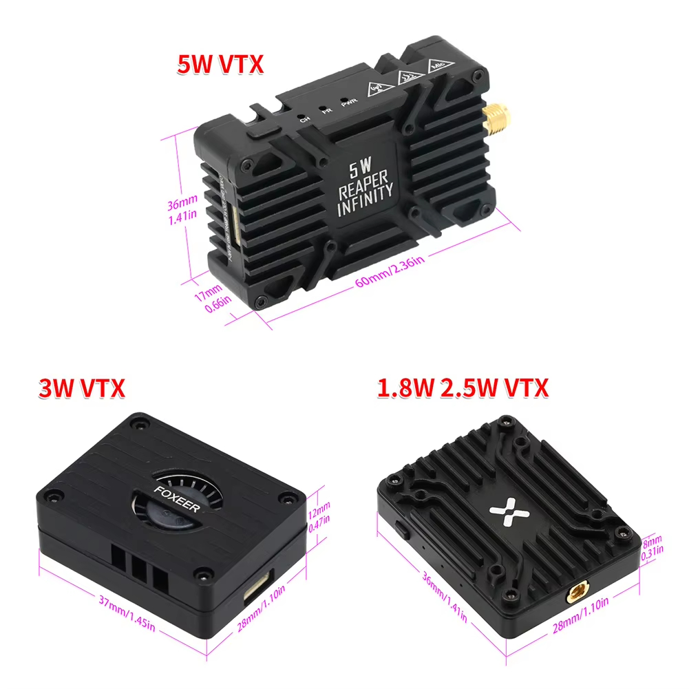 Foxeer Reaper Extreme Infinity - Foxeer Reaper Extreme 2.5W Vtx บทวิจารณ์และราคา
