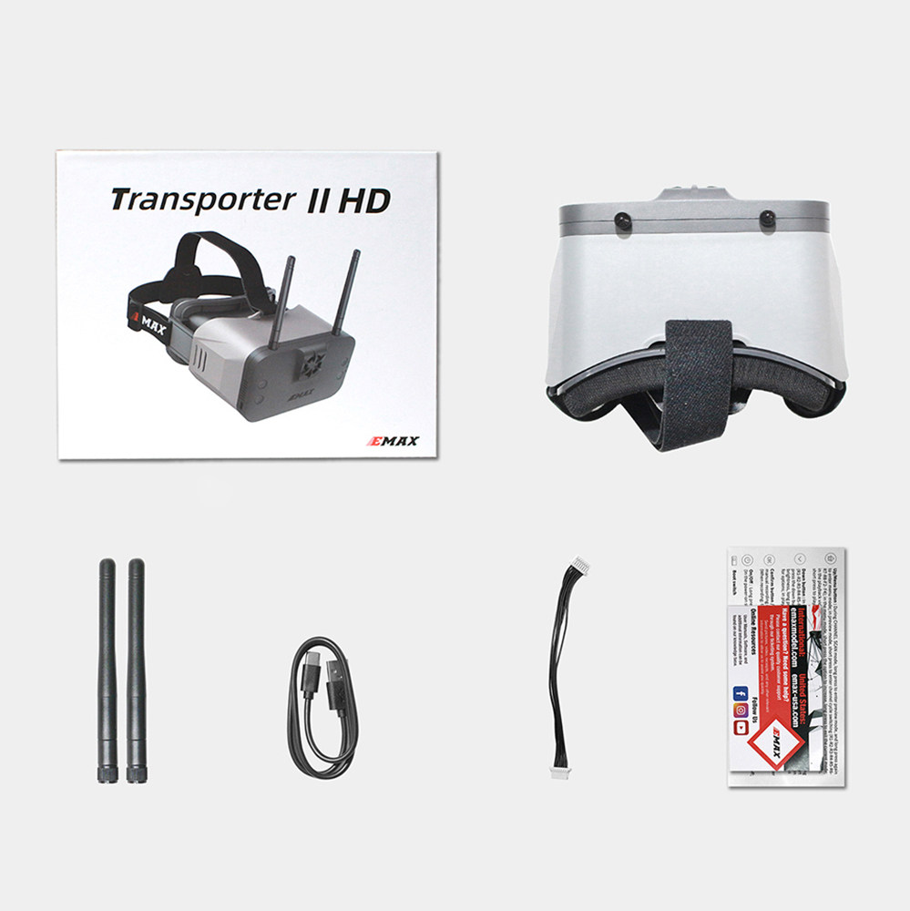 แว่นตา FPV ดิจิทัล EMAX Transp - Hdzero Goggles Digital Hd Fpv บทวิจารณ์และราคา