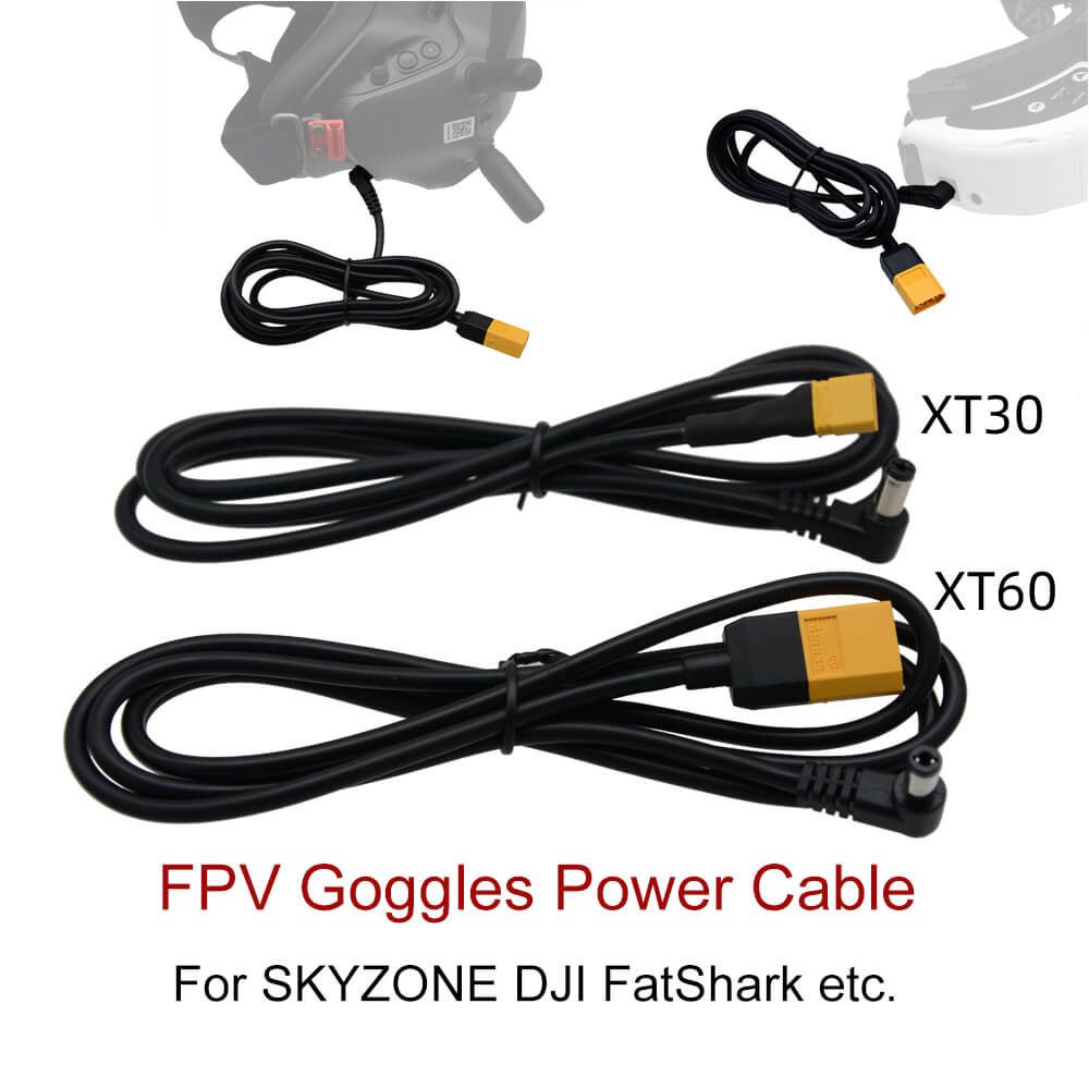 1.2M FPV Goggles สายไฟ XT60 หร - Skyzone Sky04X Pro Oled Fpv Goggles บทวิจารณ์และราคา