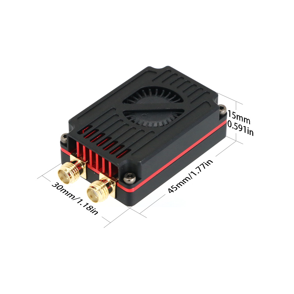 RUSHFPV 5.8G 2.5W VTX 4.9G 8+4 - Rushfpv Rush Max Solo 5.8G 2.5W Vtx บทวิจารณ์และราคา