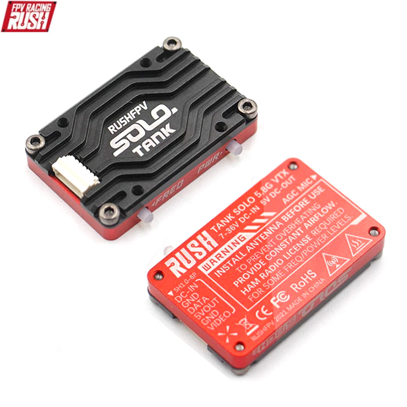 RUSH Solo Tank 5.8G VTX เครื่อ - Foxeer Reaper Extreme 2.5W Vtx บทวิจารณ์และราคา