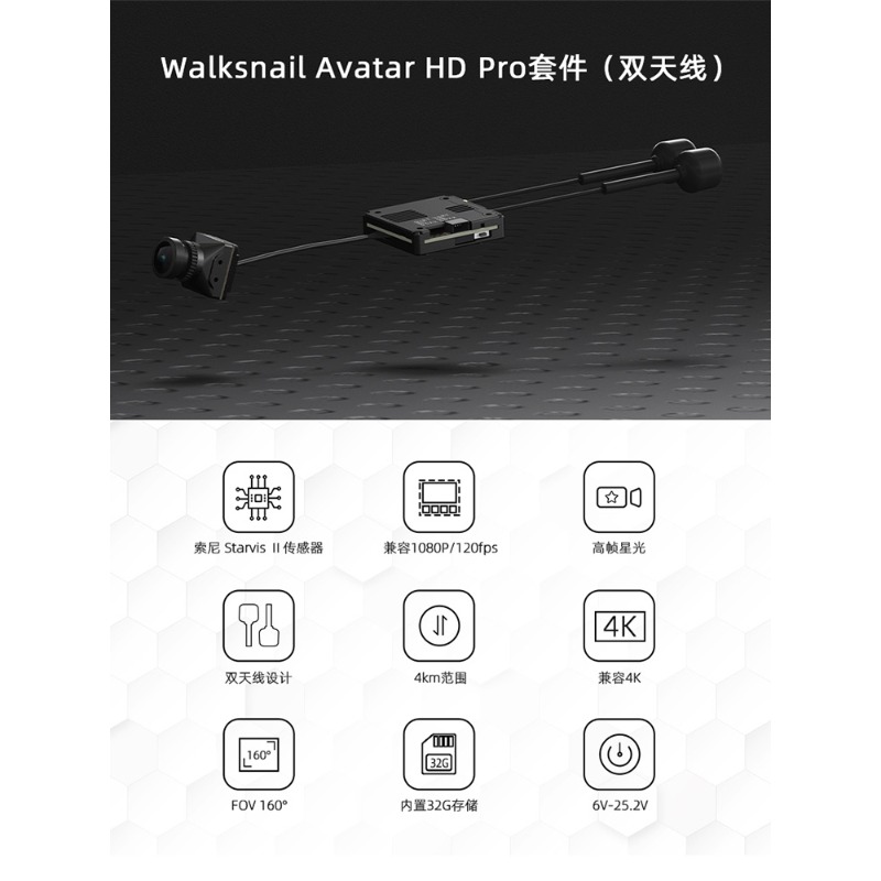 ชุดกล้องบันทึกวิดีโอ Toy Remot - Walksnail Avatar Hd Kit V2 32Gb บทวิจารณ์และราคา