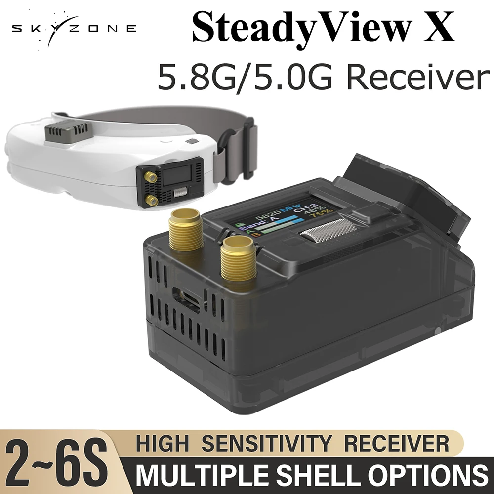 SKYZONE Steadyview X 5.0G 5.8G - Skyzone Steadyview X Receiver Module บทวิจารณ์และราคา