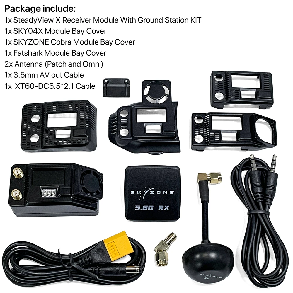SKYZONE Steadyview X 5.0G 5.8G - Skyzone Steadyview X Receiver Module บทวิจารณ์และราคา
